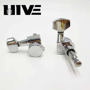 HIVE 3R3L 平盖式全封闭自锁金属弦吉他调音栓，适用于电吉他和原声吉他 - Product Image 4