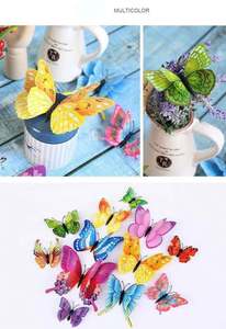 Vinilos Decorativos Autoadhesivos Removibles para Dormitorio, Sala de Estar, Habitación Infantil, Decoración del Hogar, Adhesivos de Pared con Diseño de Mariposas - Product Image 5