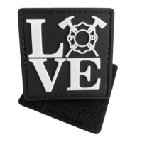 K9 Patch PVC Logo personnalisé Patch en caoutchouc souple pour vêtements avec cerceau et boucle