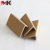 Protection d'angle en papier pour emballage de transport, en forme de L, en carton, en pulpe de papier, pour sangle