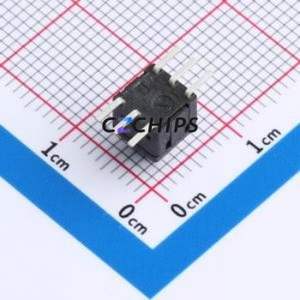 PS-5824SVA-6PNW Push Button Switch SMD-6P,5.8x5.8mm Switch No Lock Straight Handle 1-Stage Vertical Mount - Product Image 2