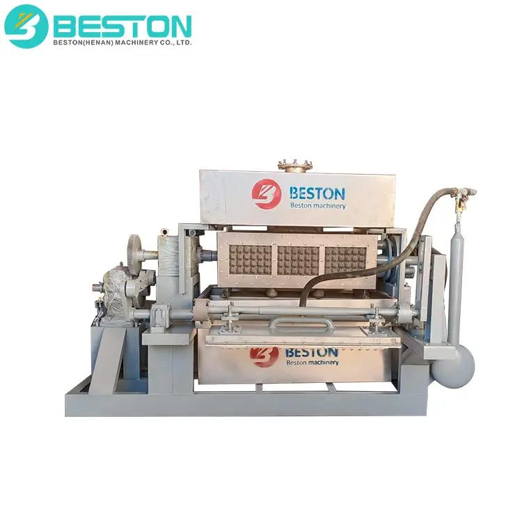Bestonグループ自動小型機製卵トレイ紙製卵トレイカートン製造機