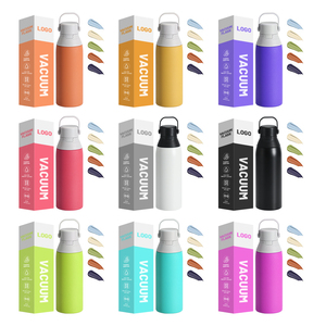 Flacon <span class=keywords><strong>à</strong></span> vide de 500ml 750ml Bouteille isolée extérieure Bouteille d'eau de sport Bouteille d'eau en acier inoxydable - Product Image 4