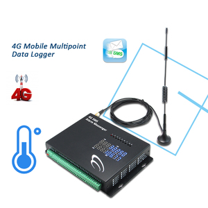 Alarme de température et d'humidité 4G SMS avec antenne et câble pour la surveillance des entrepôts - Product Image 2