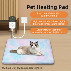 2025 nouveau coussin chauffant électrique intelligent pour animaux de compagnie avec minuterie température réglable étanche intérieur extérieur utilisation pour chien chat lit voyage - Product Image 2