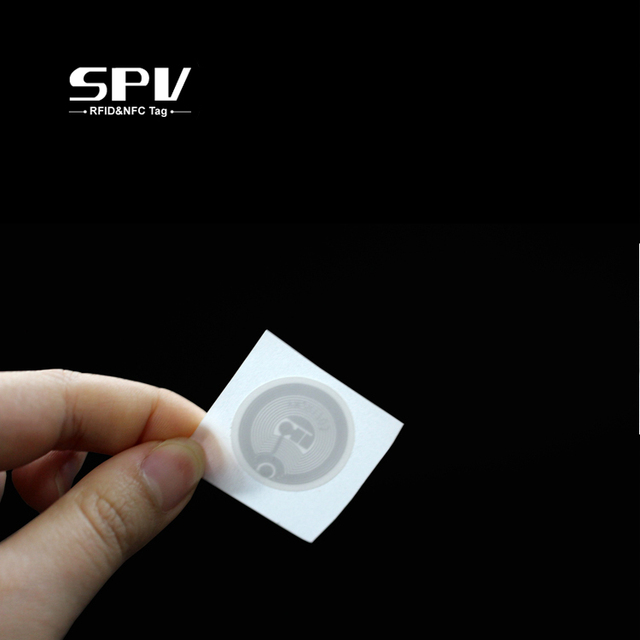 Programmable 13.56mhz Adhesive NFC RFID Tag HF Label NTAG 216 NFC Asset Management Sticker