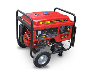 <span class=keywords><strong>Generador</strong></span> de Energía de Soldadura de 4 Tiempos en Oferta, Máquina Integrada de Combustible Gasolina de 6KW 460CC con Tanque de Combustible de 25L con Ruedas y Arranque Eléctrico - Product Image 1
