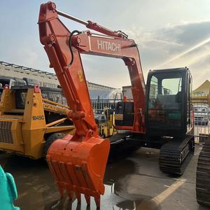 รถขุดขนาดเล็กฮิตาชิ ZX70 จากญี่ปุ่น 7 ตัน แบบตีนตะขาบ พร้อมเครื่องยนต์ มอเตอร์เกียร์ สำหรับใช้งานในฟาร์มและป่าไม้ ได้รับการรับรองมาตรฐาน EPA - Product Image 1