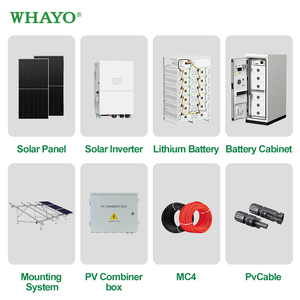 Sistema BESS de Alto Rendimiento con Soporte para Wifi y Aplicaciones, Apto para Áreas sin Red Eléctrica, Sistema CI PV con Diseño Eficiente - Product Image 2