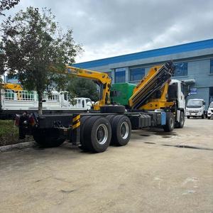 משאית איסוזו פופולרית עם מנוף מתקפל 8-38 טון, 12 גלגלים, מנוף זרוע מפרקית למכירה - Product Image 4