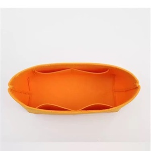 OEM LINFEI si sentiva alla moda pratico inserto in <span class=keywords><strong>feltro</strong></span> con fodera per <span class=keywords><strong>borsa</strong></span> con cerniera pieghevole <span class=keywords><strong>borsa</strong></span> in <span class=keywords><strong>feltro</strong></span> <span class=keywords><strong>Organizer</strong></span> per borse da donna - Product Image 2