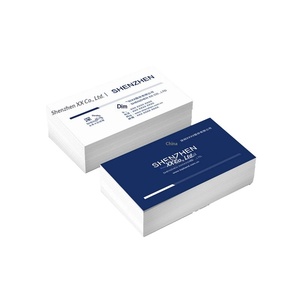 Tarjetas de Visita de Papel Mate Personalizadas, Impresas por Ambos Lados, con Forma de Avión y Bronceado, para Uso en Exposiciones, con Embalaje en Carpetas - Product Image 1