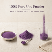 Poudre d'Ube Premium pour la coloration de pains, gâteaux, mochis et pâtes à biscuits – Poudre d'igname violette en vrac pour boulangeries commerciales