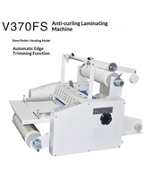 Plastifieuse semi-automatique électrique VC370 A3/A4 avec rouleaux chauffants en acier, largeur maximale 340 mm, double tension 110V/220V