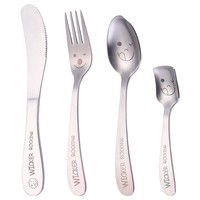 Couverts en acier inoxydable 18/10 pour enfants, personnalisés, argenterie, pour bébé, offre spéciale
