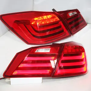 9 Generation LED Strip Tail Light led rear light red For Accord G9 2013-2015 for Honda