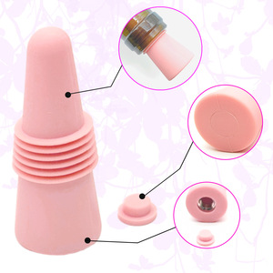 Silicone Wine Stoppers For Glass <b>Bottles</b> Eco-Friendly Reusable Sealing Stopper Multiple Colors Cross Border Gift - Product Image 1
