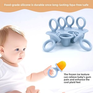 2025 Hot Bán xách tay New Silicone bé <span class=keywords><strong>Ice</strong></span> <span class=keywords><strong>Cream</strong></span> Popsicle khuôn đông lạnh Popsicle, bánh khuôn với Stick DIY - Product Image 5