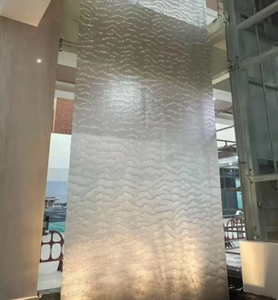 Rideau en maille métallique en acier inoxydable tissé - Maille métallique décorative pour façades architecturales, cloisons de espaces commerciaux - Product Image 3