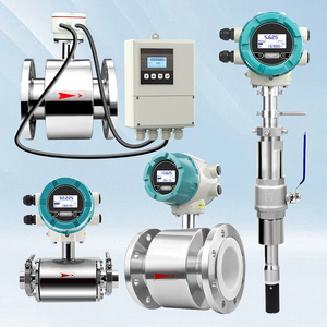 Medidor de Fluxo Eletromagnético com Certificado CE DN50 DN100 Tipo de Inserção Medidor de Fluxo Eletromagnético 4-20mA RS485 Modbus - Product Image 1