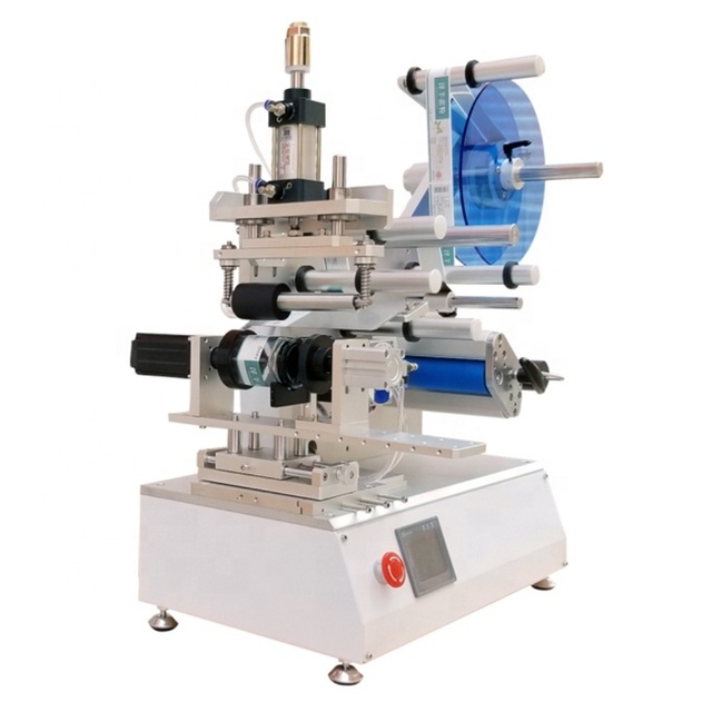 Semi-automatic Cosmetic Soft Tube Paint Tube Labeling Machine Plastic Tube Labeling Machine