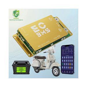 ECBMS 8s 3s 21s 96v 36v 100a 200a ESS <span class=keywords><strong>Pro</strong></span> BMS LiFePO4 Li-ion 18650 Sistema <span class=keywords><strong>de</strong></span> Batería con Balanceador Activo <span class=keywords><strong>de</strong></span> Carga a Baja Temperatura 485 para Carrito <span class=keywords><strong>de</strong></span> Golf - Product Image 1