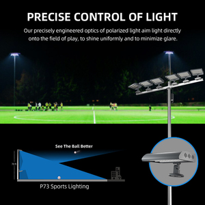 Reflector LED para Estadios IP66 de 420W-1260W, Garantía de 5 Años, Construcción de Aluminio, Control DMX/DALI/0-10V, Certificación RoHS y CE para P73 W - Product Image 5