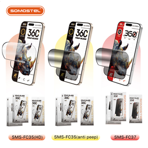 Protector de Pantalla de Vidrio Templado Antiespía 21D de Alta Transparencia, Pegamento Completo, Cobertura Total, Micas de Vidrio <span class=keywords><strong>para</strong></span> Celulares - Product Image 2