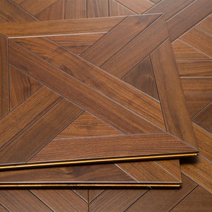 AVANTIMORA E0 E1 Parquet Radial Multicapa de Nogal T&G de 15mm 16mm, Silencioso y Brillante, Grado AB, para Proyectos de Diseño de Interiores - Product Image 2