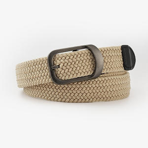 Nouveau design de <span class=keywords><strong>ceinture</strong></span> <span class=keywords><strong>élastique</strong></span> tressée réglable à boucle ardillon en alliage <span class=keywords><strong>ceinture</strong></span> <span class=keywords><strong>élastique</strong></span> décontractée unisexe pour hommes et femmes sans trous - Product Image 6