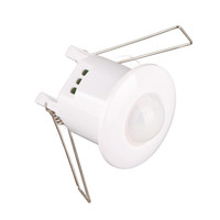 Sensor Gerak Inframerah Ceiling Mount 180/140 dengan Deteksi 12m dan Penundaan yang Dapat Disesuaikan untuk Kontrol Pencahayaan Otomatis Rumah