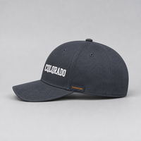 Casquette de baseball respirante à 5 panneaux avec logo personnalisé pour équipes de football et sports de plein air