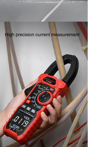 Multimètre numérique HT208D 6000 points True RMS, haute tension 1000A, courant de démarrage 1000V DCA, AC/DC, sélection automatique de la plage - Product Image 4