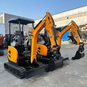 Pasokan Pabrik Excavator Mini Hidrolik Beroda Rantai HT18 1.8Ton Mesin Terkecil Excavator Mini Crawler Mikro Dari Cina - Product Image 1