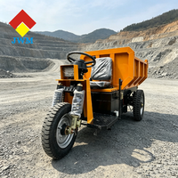 Dumper électrique 100Ah, dumper électrique souterrain de 1,5 tonne, équipement minier souterrain, machine minière Gongyi