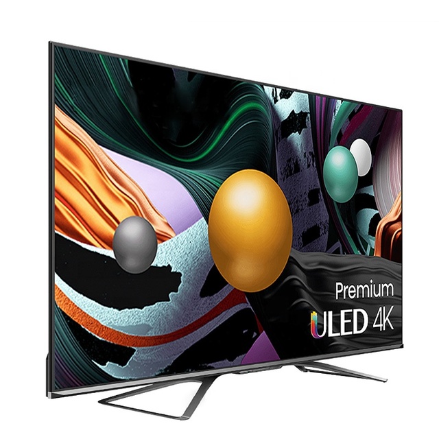 98" 100" 65" 4K ULED 120Hz Smart TVs Android QLED IPS RGBW Backlit Black Cabinet USB Dual-Band WiFi HD Hdtv Home Hotel Use