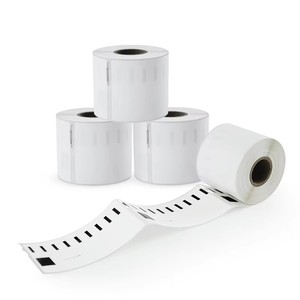 4x6 Inch Dymo Label Coating <b>Printing</b> <b>Paper</b> Printer Rolls Thermal Self Adhesive Waterproof Oil Proof Customized Logo Supermarket - Product Image 3