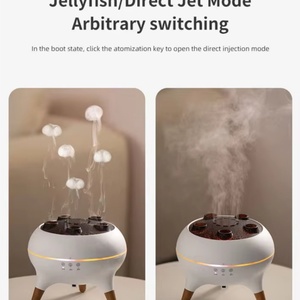 เครื่องกระจายกลิ่นอัลตราโซนิกรูปแมงกะพรุน พร้อมรีโมทคอนโทรล ไฟไดนามิก เครื่องเพิ่มความชื้นในอากาศสำหรับบ้านและสำนักงาน - Product Image 6