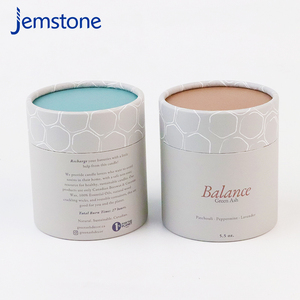 Embalaje de caja de tubo de papel biodegradable con logotipo impreso de tamaño personalizado con logotipo personalizado - Product Image 2