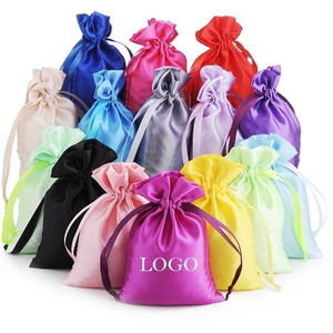 Sac en satin personnalisé avec nom logo date pour bat mitzvah Quinceanera mariage avec cordon de serrage sac cadeau portable rose poussiéreuse - Product Image 6