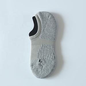 High Quality Summer Athletic Sports Ankle <strong>Socks</strong> Men Wholesale <strong>No</strong> <strong>Show</strong> <strong>Trainer</strong> Logo Padded Comfort Sweat Resistance Spring Season - Product Image 5