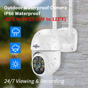 ระบบกล้องวงจรปิดไร้สาย Hiseeu 5MP PTZ พร้อมจอภาพ 12 นิ้ว 8CH NVR CCTV WiFi สำหรับภายนอกอาคาร สีสันคมชัด รุ่น WK-12V-HBC25 บันทึกภาพความปลอดภัย - Product Image 5