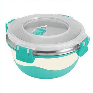 4- side locked <b>Box</b> Stainless Steel Tiffin Lunch <b>Box</b> Polished Camping Food Carrier with <b>Lock</b> Lid With Plastic Lunch <b>Box</b> - Product Image 1