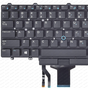 <strong>Backlit</strong> Keyboard <strong>for</strong> Latitude E5450 E5470 E7450 E7470 7480 7490 5480 5490 5491 5495 - Product Image 3