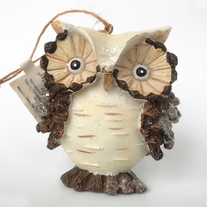Nhựa Eulen Owl Hình Tượng Thu Nhỏ Cho Tượng Động Vật Mini Vườn Cổ Tích. - Product Image 2