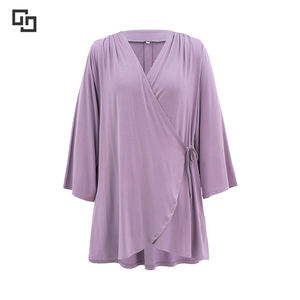 Vente en gros Ensemble de vêtements de grossesse décontractés Pyjama de maternité personnalisé <span class=keywords><strong>2</strong></span> pièces pour femmes - Product Image 3