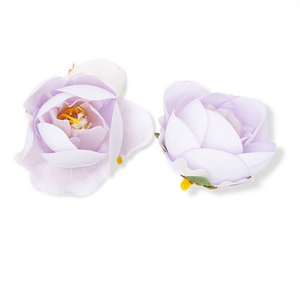 Fiori Secchi di Rosa Iceberg 3cm 2 Pezzi per Decorazione - Product Image 1