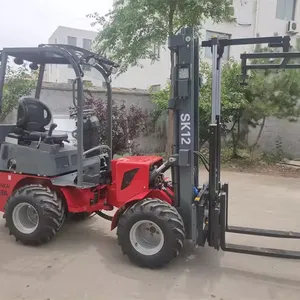 Chinese articulated 4 wheel drive beekeeper forklift for carring hives