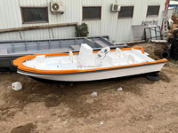 5.8m 20FT conteneur 2 ensemble prix de gros usine bateau vitesse moteur moteur 30HP pêche en mer Rolder auto-vidange console 4mm coque