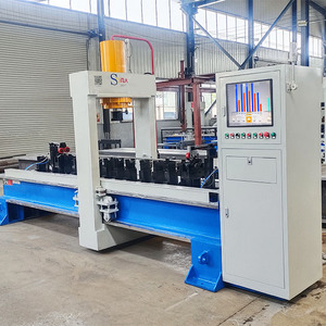 Máquina Enderezadora Automática de Tubos de Acero Corrugado, Prensa Hidráulica de Cuatro Columnas y Cuatro Vigas, Sistema Servo PLC, Componentes de Rodamientos, Marca SD - Product Image 3